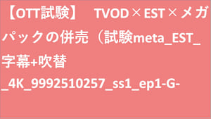 【OTT試験】   TVOD×EST×メガパックの併売（試験meta_EST_字幕+吹替_4K(ディスプレイ)_9992510257_ss1_ep1