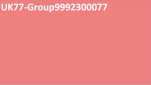 UK77-Group9992300077